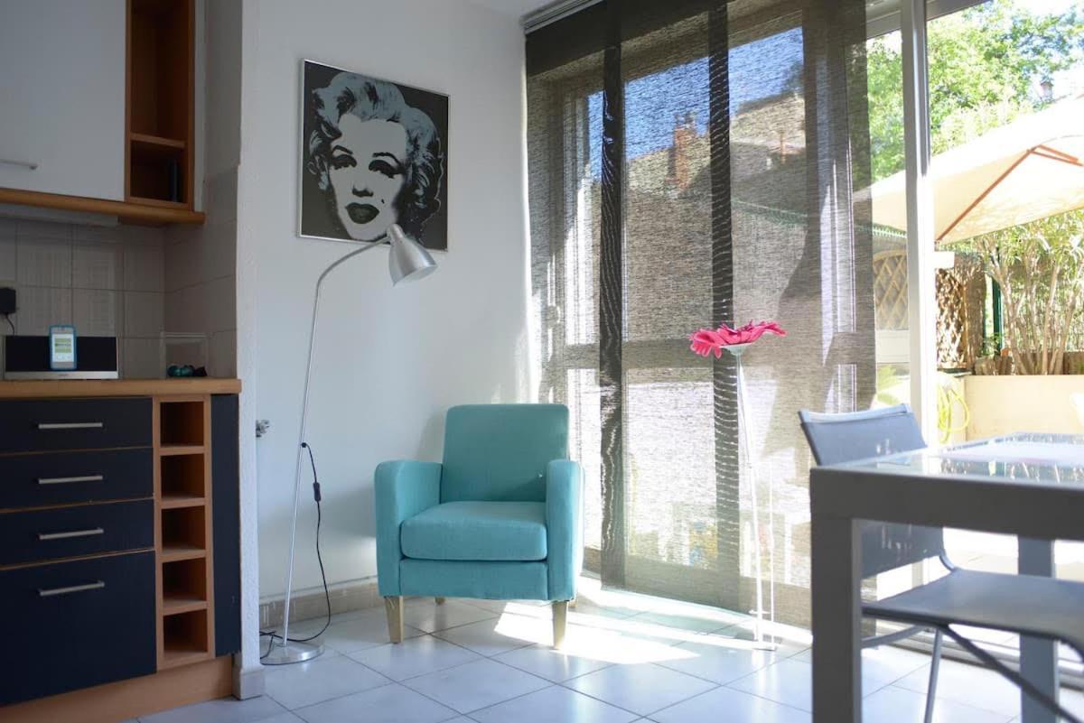 F3 Climatise-Terrasse 30 M2- Parking-Antigone Daire Montpellier Dış mekan fotoğraf